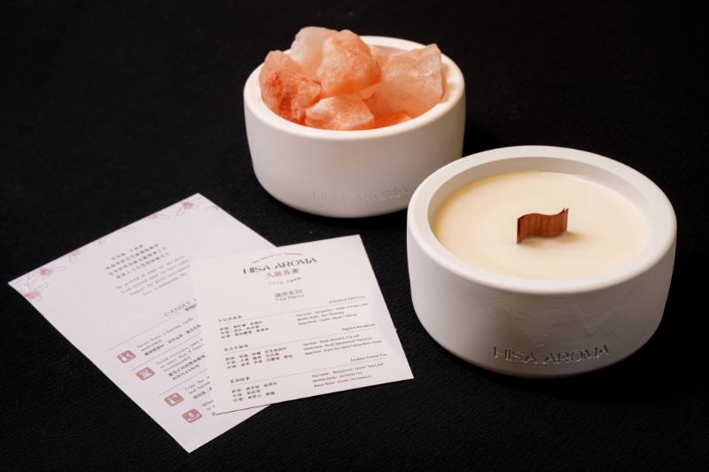 HISA AROMA 晶石香氛蜡烛